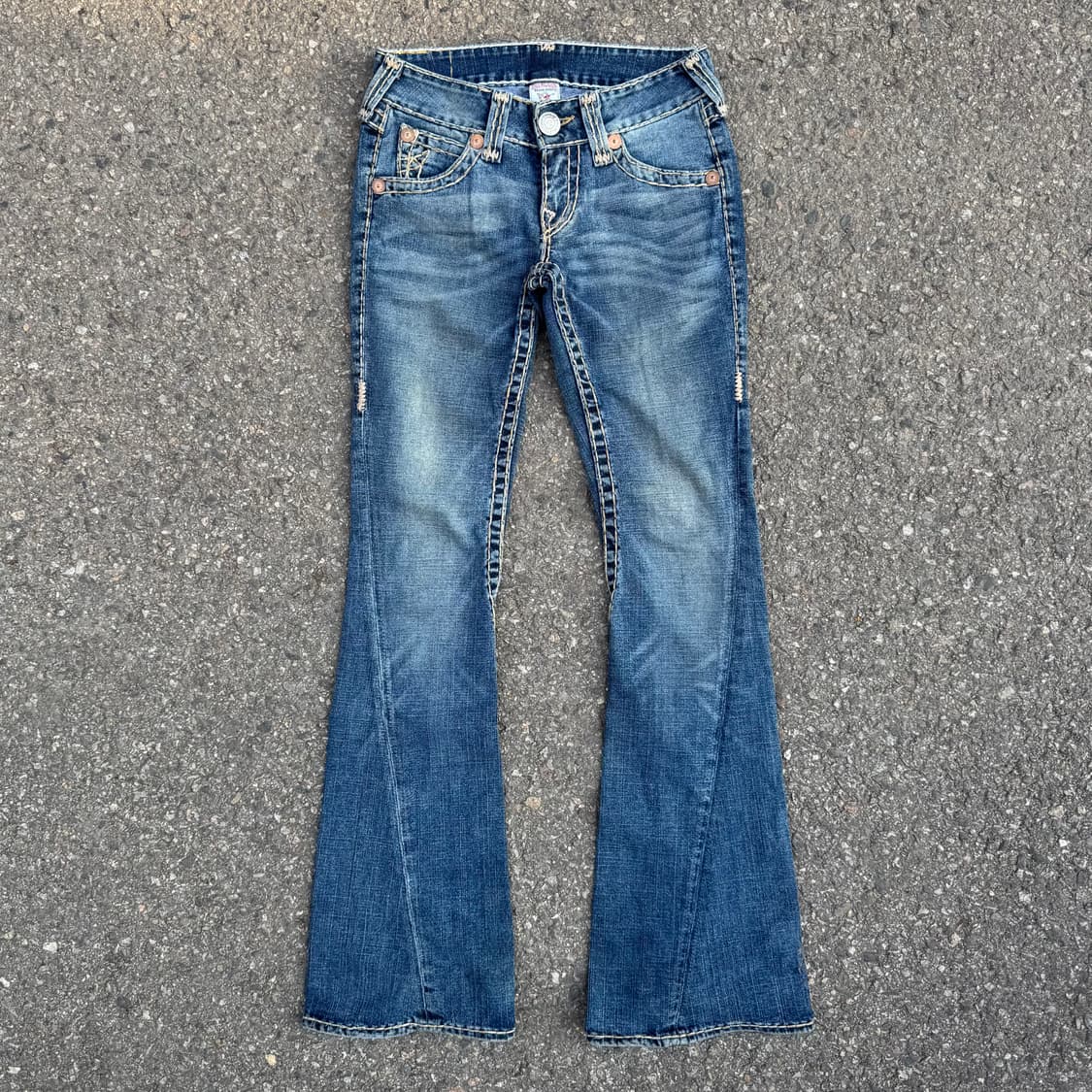 트루릴리전 USA 조이 슈퍼 T 데님 팬츠 상품이미지1