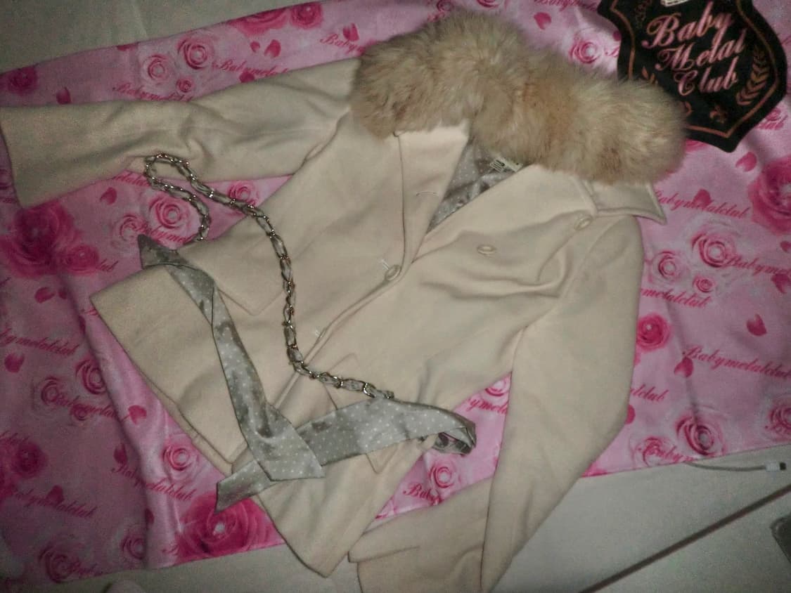 빈티지 갸루 코트 히메갸루 상품이미지1