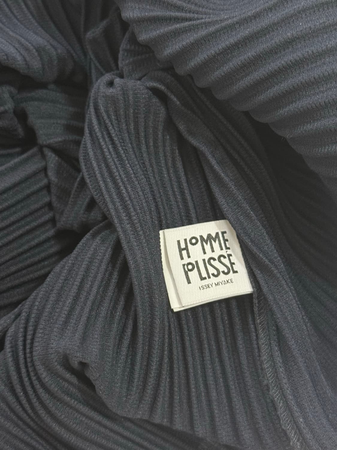 옴므플리세 베이직라인 롱슬리브 네이비 3사이즈 상품이미지5