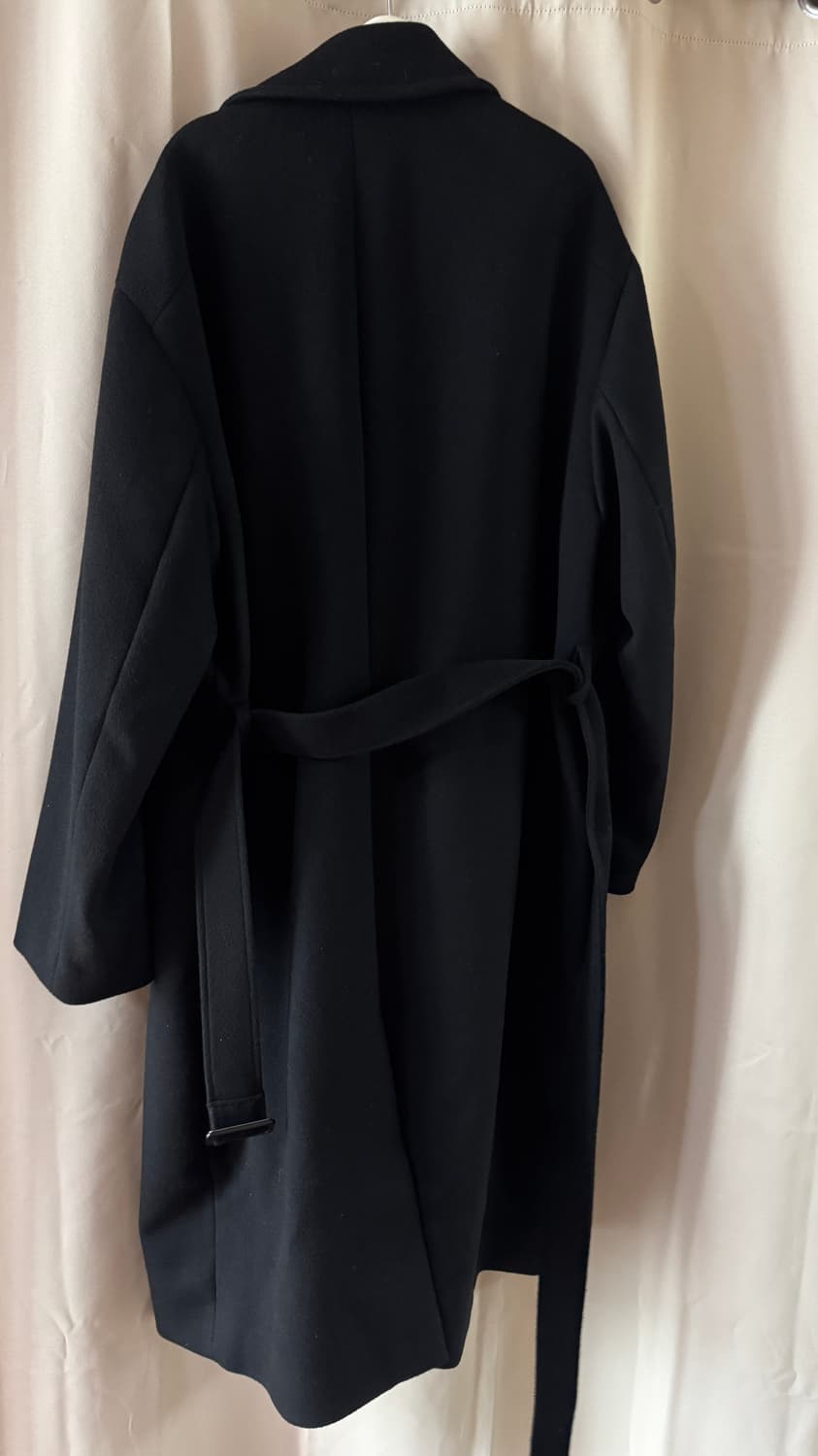 [L]드로우 핏 울 코트 상품이미지2