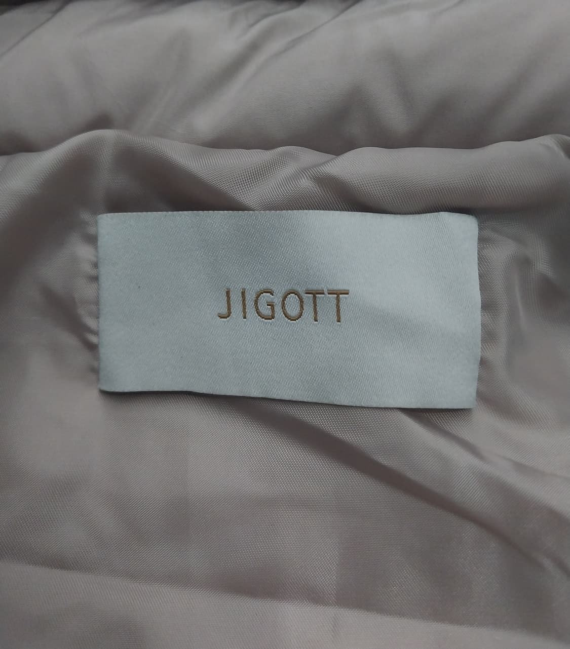 지고트 퍼 후드 패딩 (허리끈분실) 상품이미지4