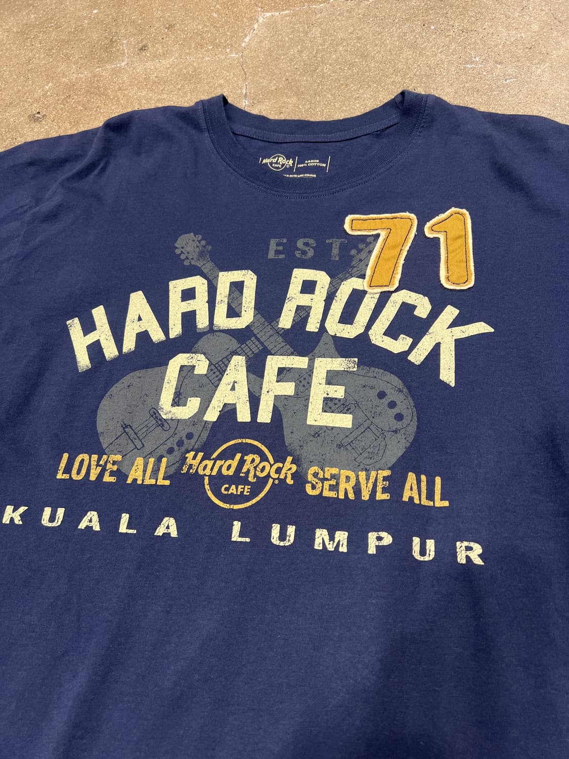 하드락 카페 쿠알라룸푸르 반팔티 상품이미지2