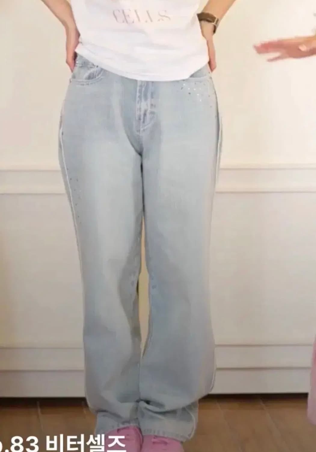 비터셀즈 선샤인 연청 데님 팬츠 상품이미지8