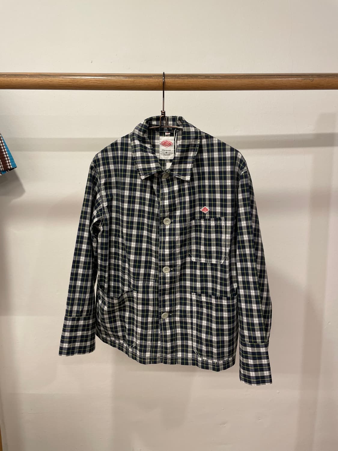 DANTON CHECK WORK JACKET 상품이미지1