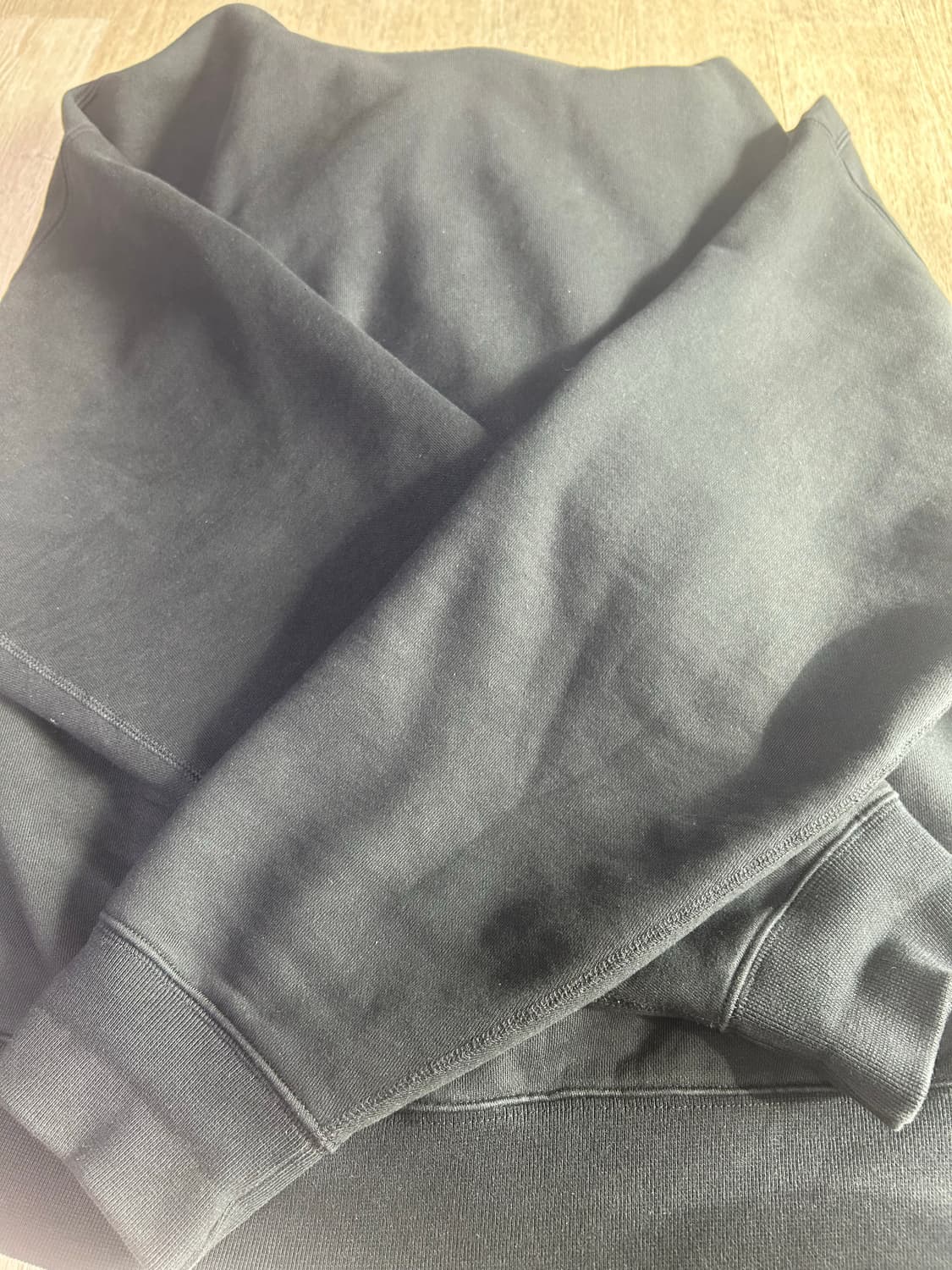 나이키 x 스투시 풀 집 워시드 플리스 후드 블랙 상품이미지3