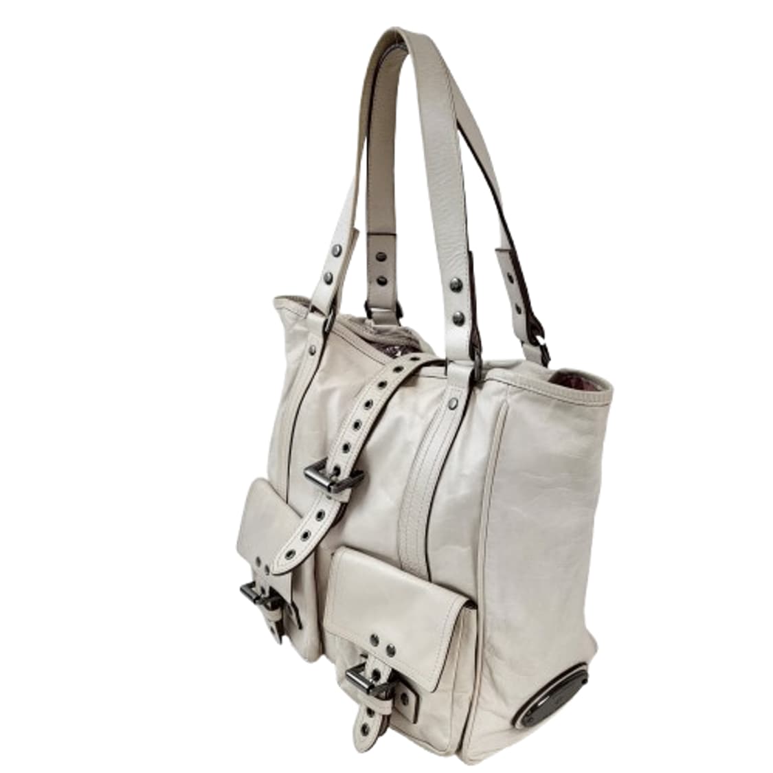 정품 멀버리 록산느 A4 램스킨 토트/숄더백 상품이미지4