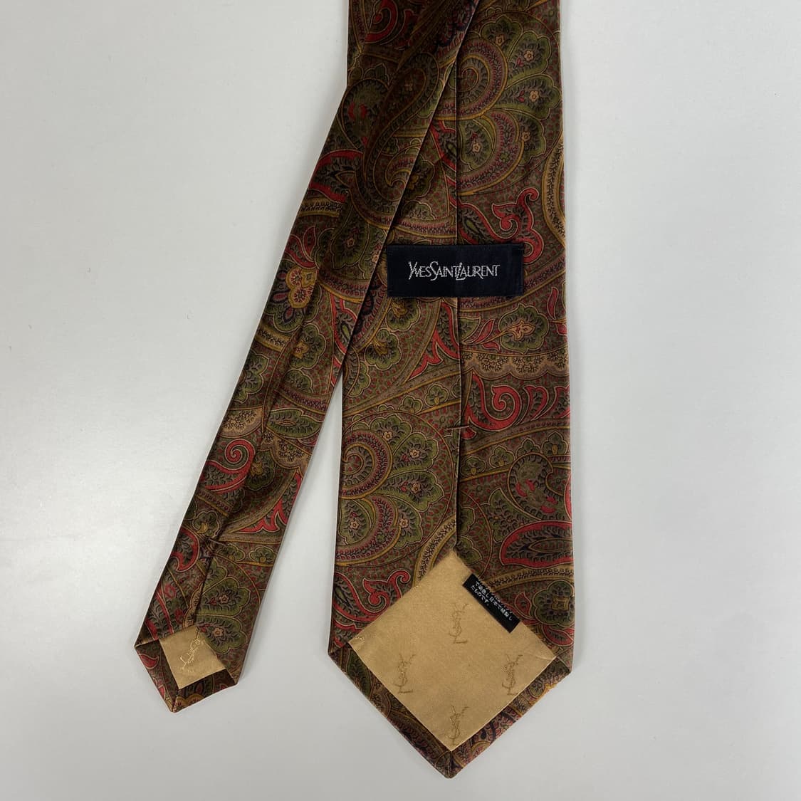 입생로랑(YSL) 명품 정품 페이즐리 넥타이 상품이미지3