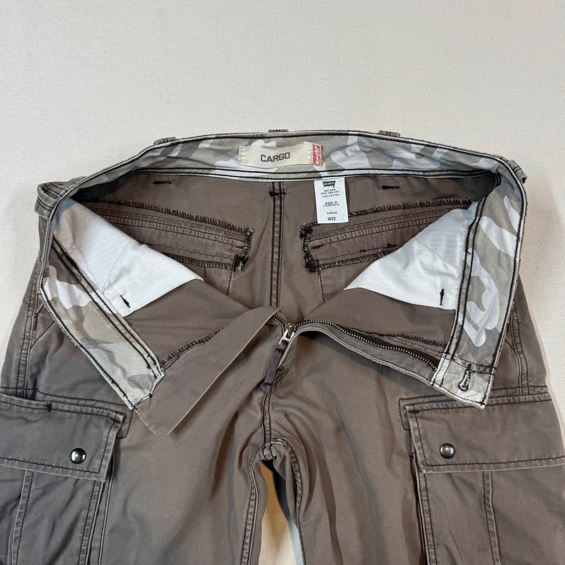 34inch) 리바이스 워크웨어 버뮤다 카고팬츠 반바지 상품이미지6