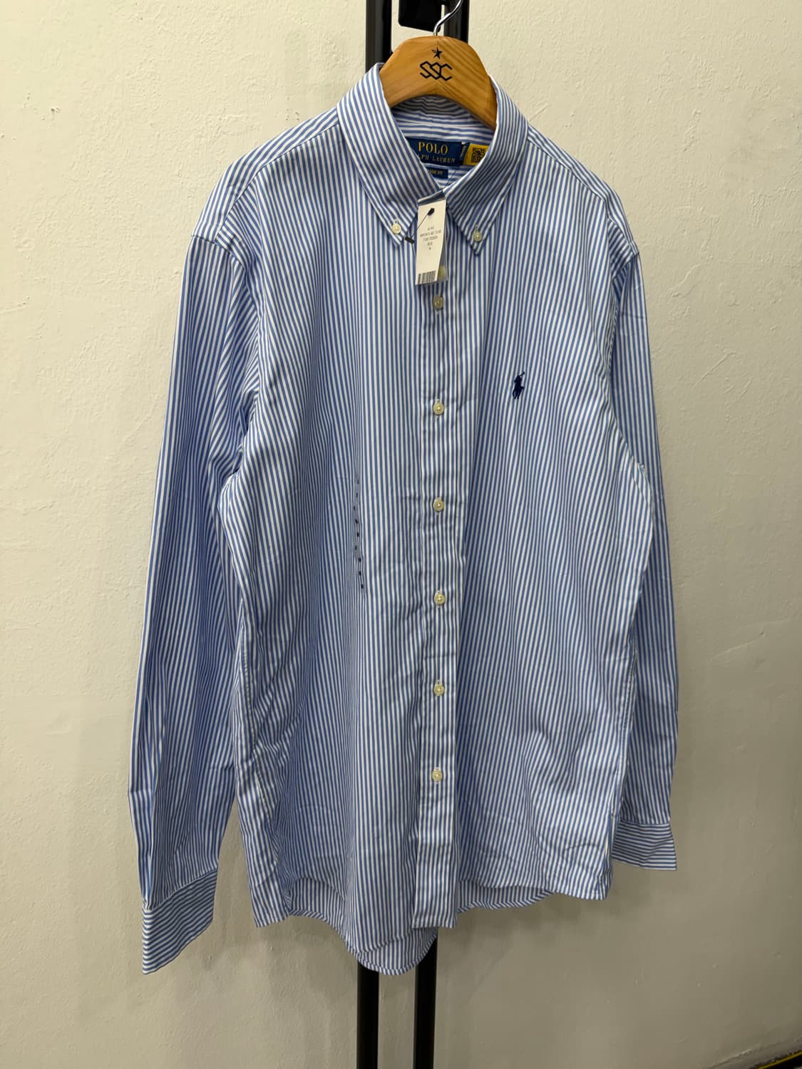 새제품) 폴로랄프로렌 신형 정품 스트라이프 셔츠 M 상품이미지2