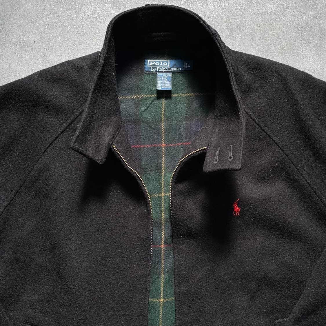 폴로 네이비 울 g-9 헤링턴 자켓 (va.105) 상품이미지3