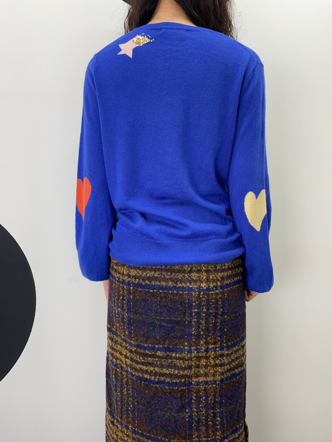 Tsumori chisato 스펭글 자수 니트 상품이미지2