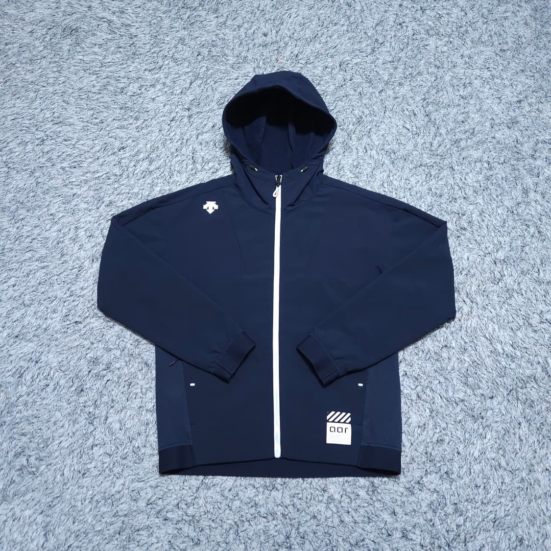 데상트)100 남자 하이브리드 후드집업 트레이닝 / 왕눈이샵 상품이미지1