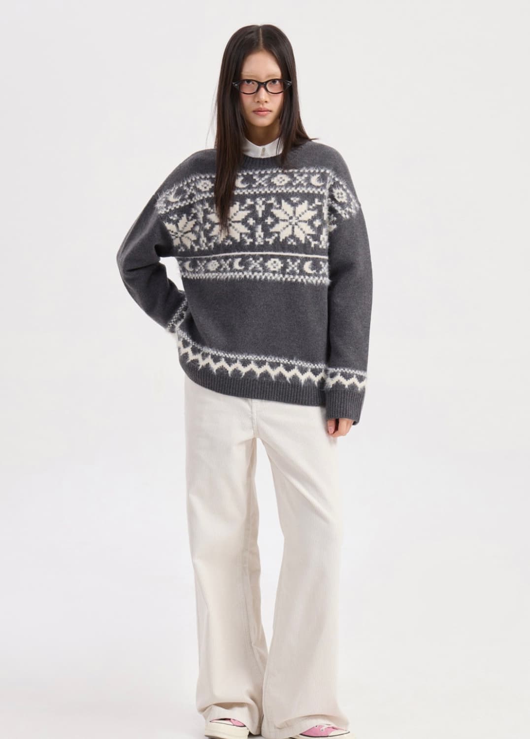 25SS 럭키슈에뜨 워싱 와이드 코듀로이 팬츠 상품이미지1