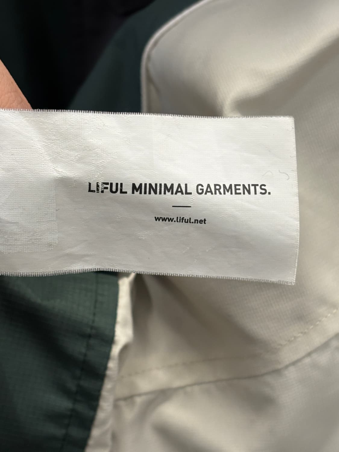 라이풀 미니멀 가먼츠 바람막이 자켓 2 상품이미지6