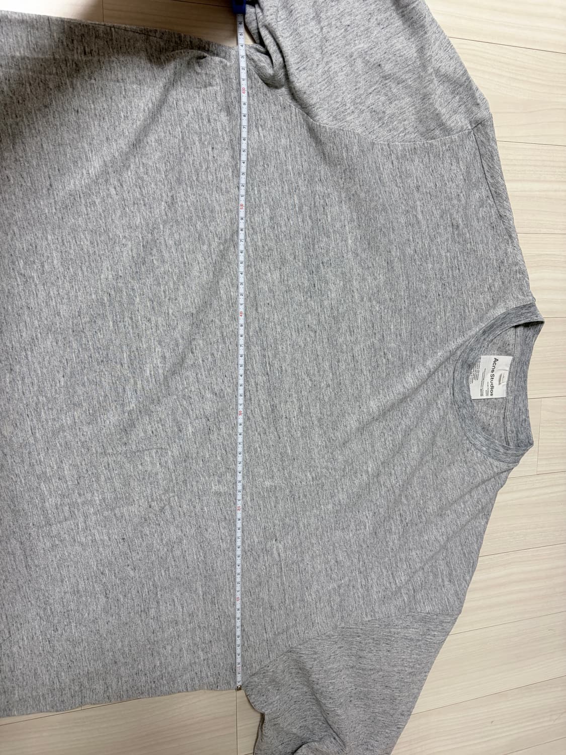 Acne Studios 반팔 티셔츠 그레이, 아크네 반팔 m사이즈 상품이미지2