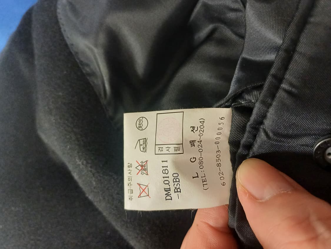 [DAKS] 캐시미어30 울 롱코트 • 클래식 히든 싱글 • A+ 상품이미지10