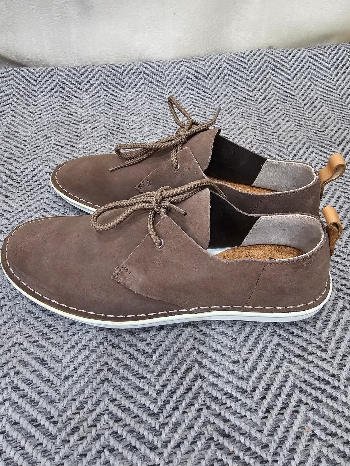 클락스 타모 엣지 버건디 스웨이드 UK8 상품이미지3