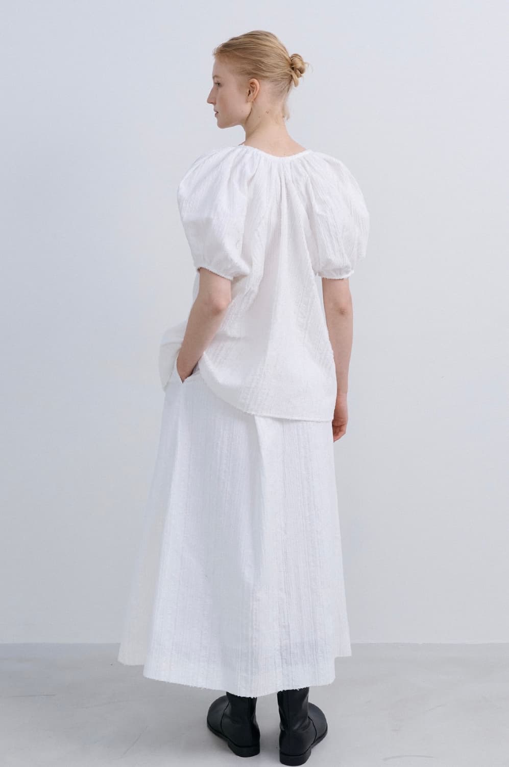 에핑글러 ORIGAMI RIBBON PATCHED BLOUSE 상품이미지4