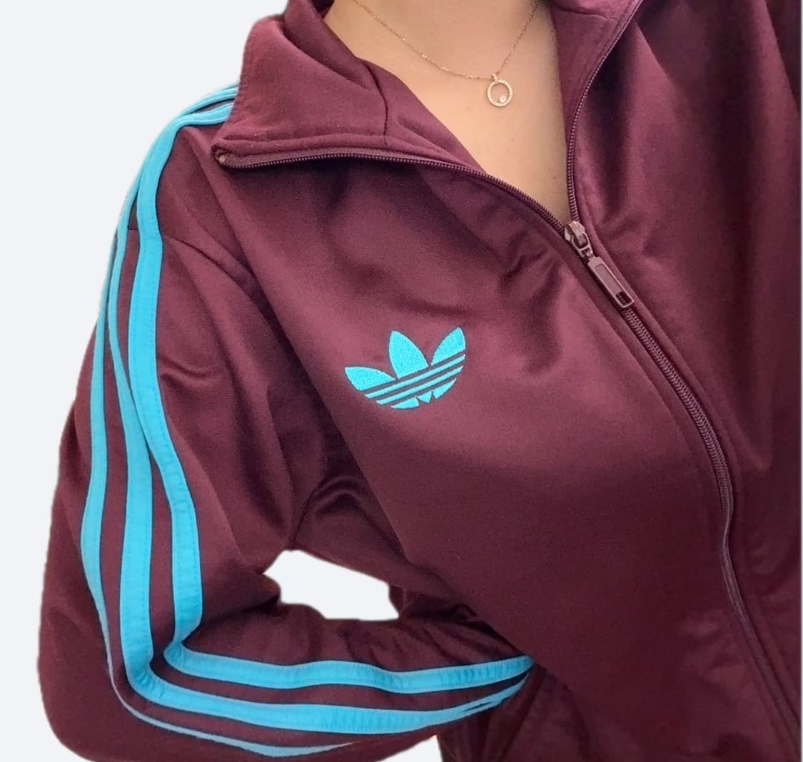 🔥대대장 아디다스 파이어버드 마룬버건디 민트 트랙탑 져지🔥 상품이미지5