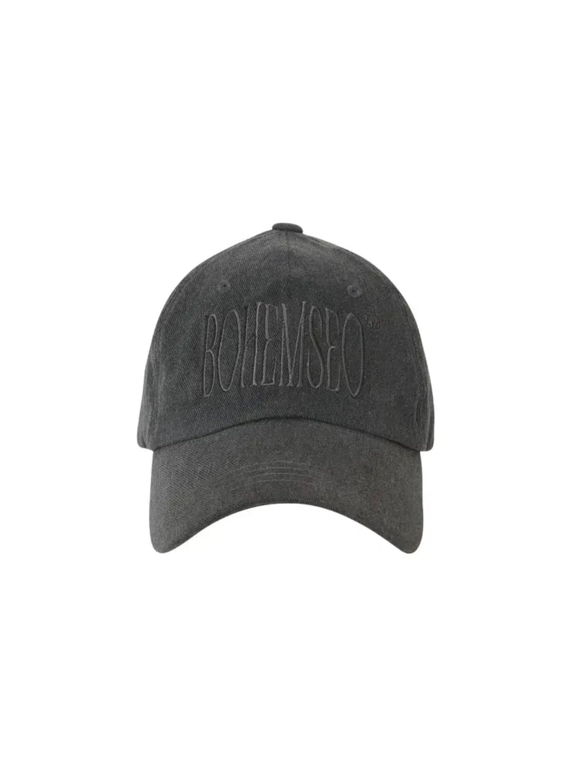 보헤미안서울 시그니쳐 볼캡 챠콜 상품이미지1