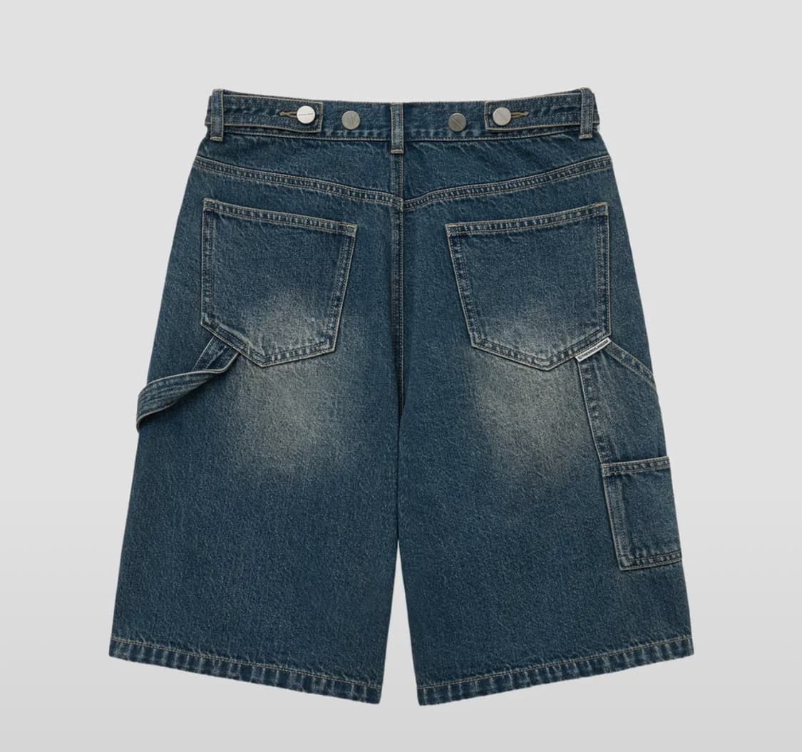 더바이닐하우스 카펜터데님쇼츠 블루 상품이미지2