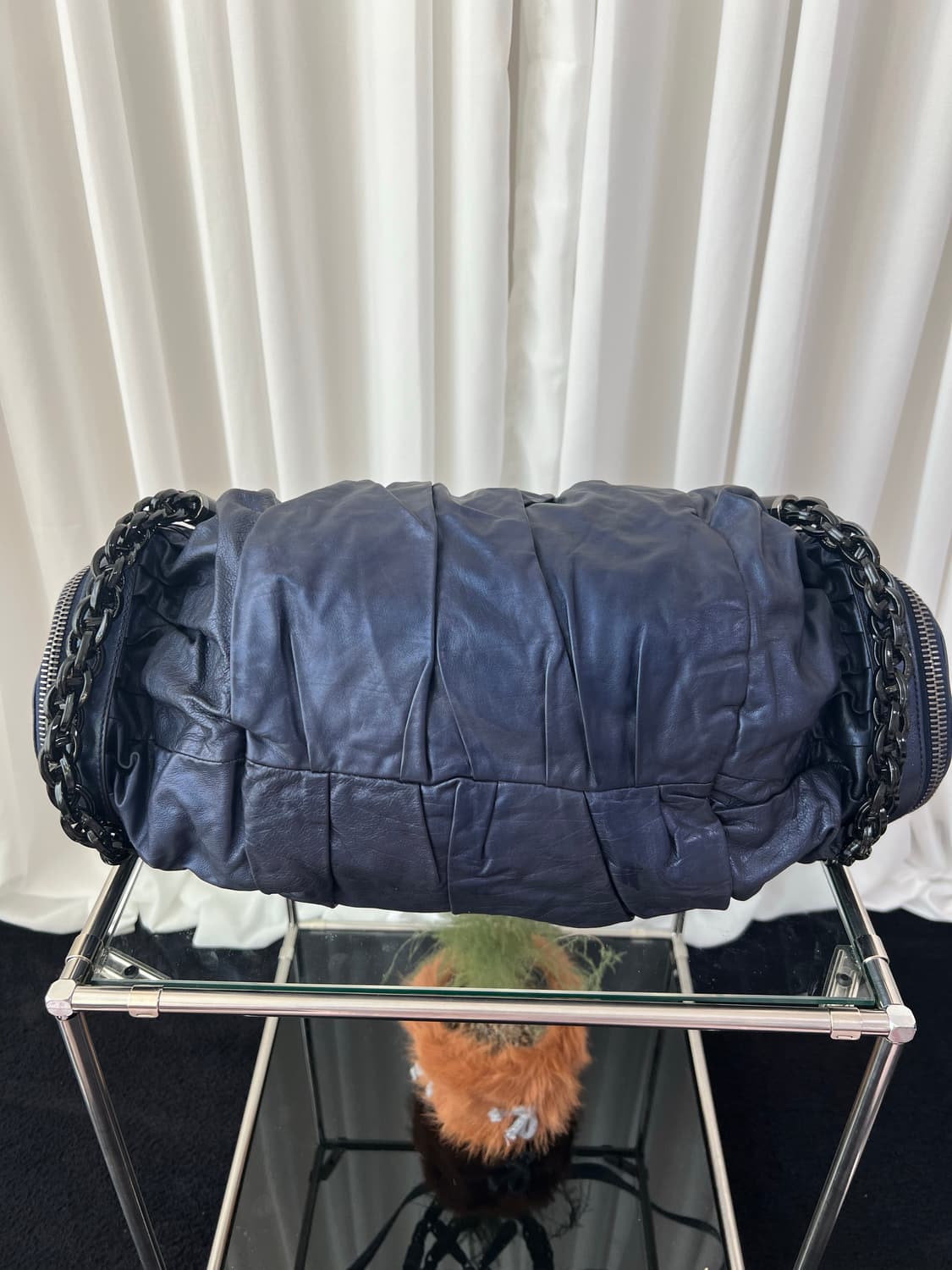 구찌 x 톰포드 바부슈카 갤럭시 미드나잇 블루 숄더백 상품이미지9