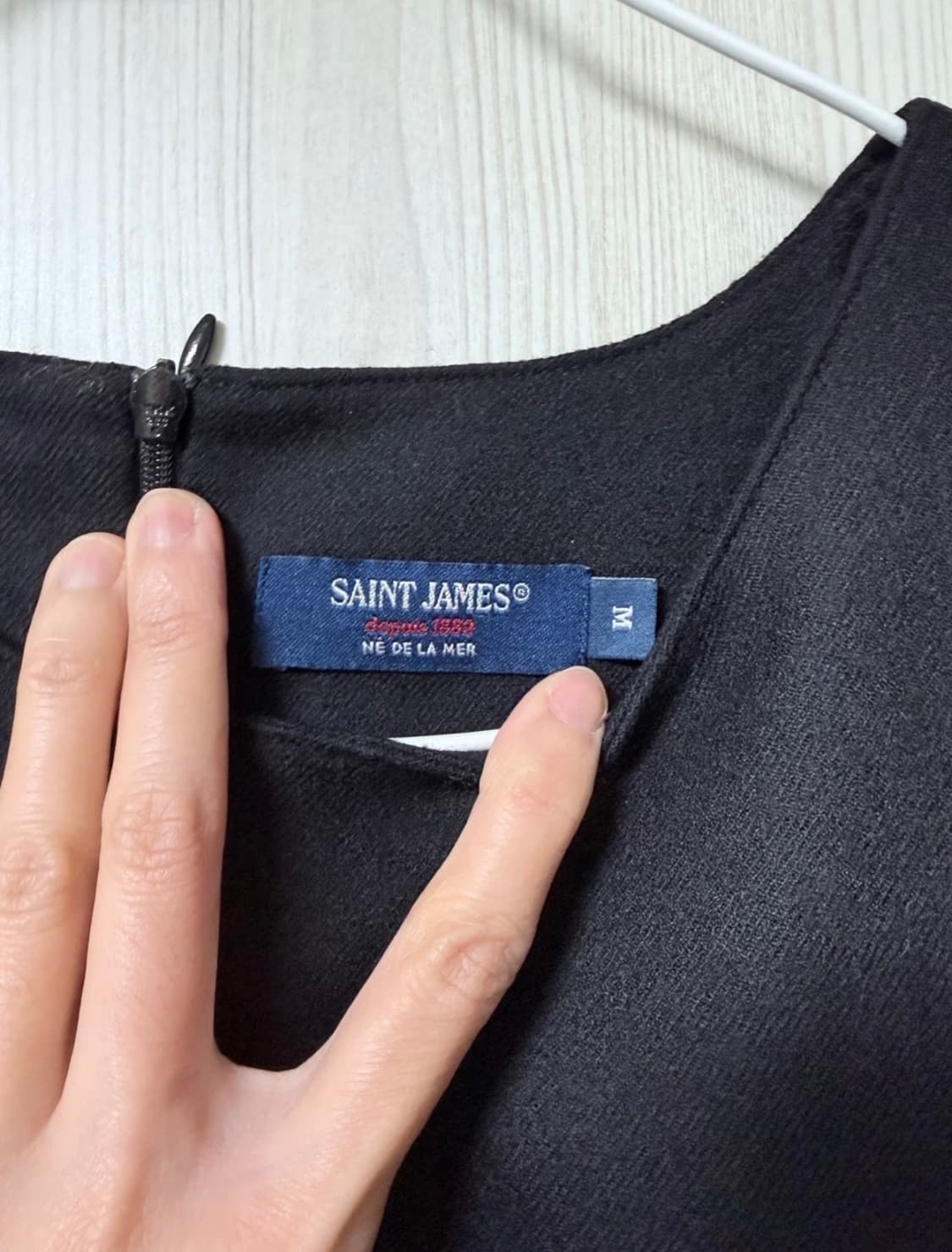 세인트제임스 블랙 롱 원피스 M 상품이미지3
