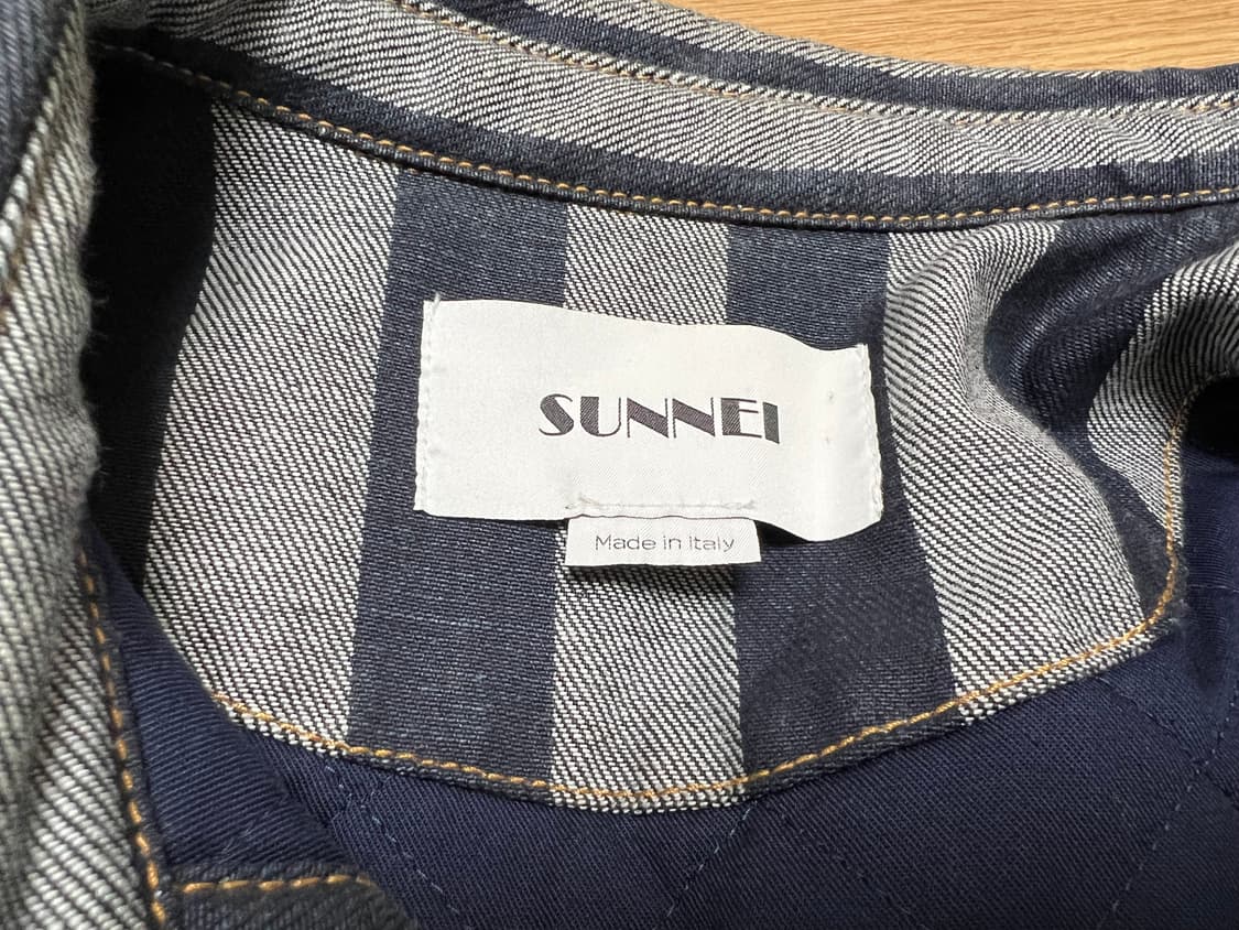 써네이 데님 패디드 자켓 상품이미지3