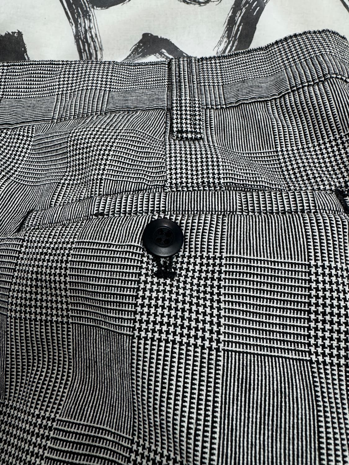 [신품급] 일본 정글스톰 하운드투쓰 체크 코튼 100% 팬츠 / 84 ( 상품이미지10