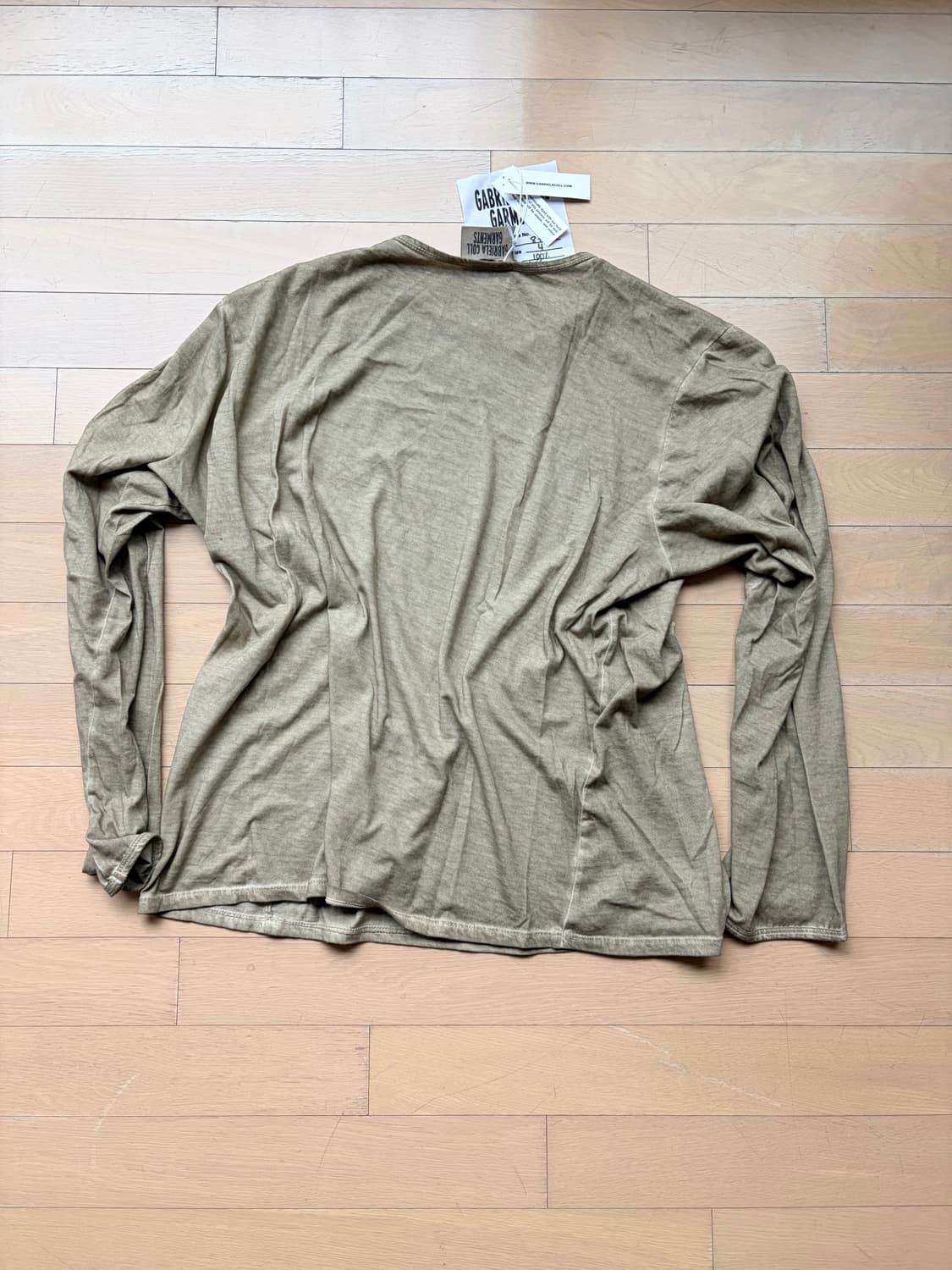 [4] 가브리엘라 콜 가먼츠 no.87 오가닉 코튼 롱슬리브 상품이미지4