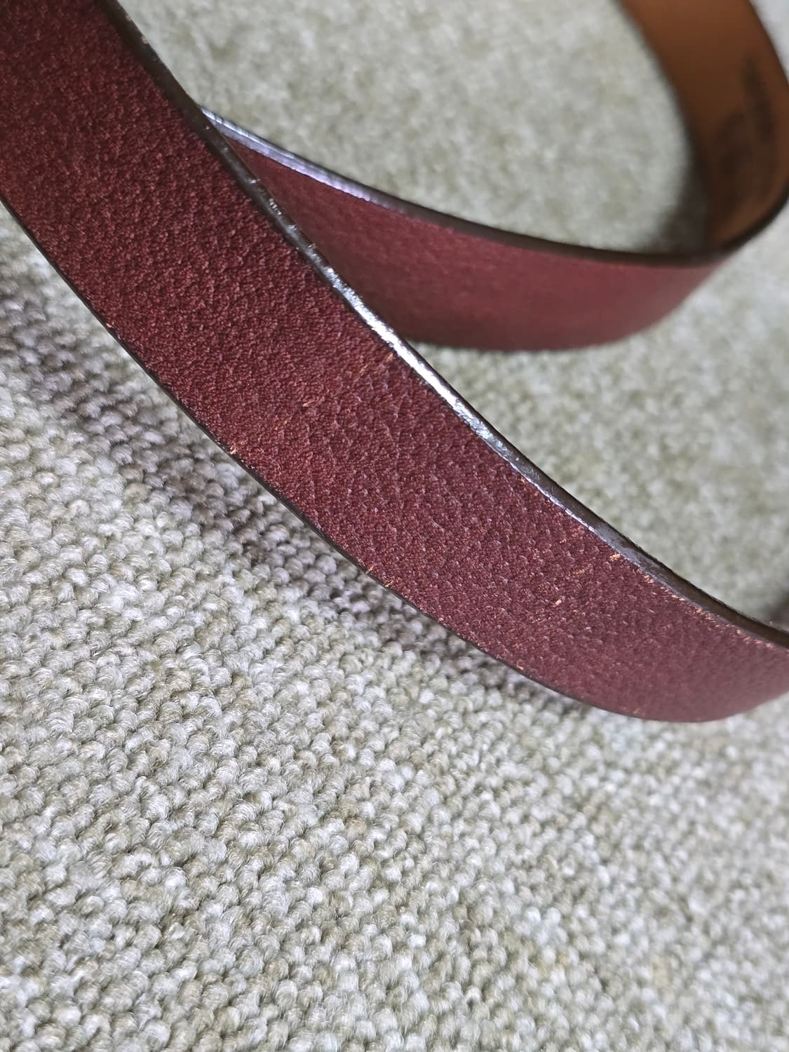 타임원클로딩 엣라코 이니셜벨트 36 브라운 엣라스트 Timeworn 벨트 상품이미지7