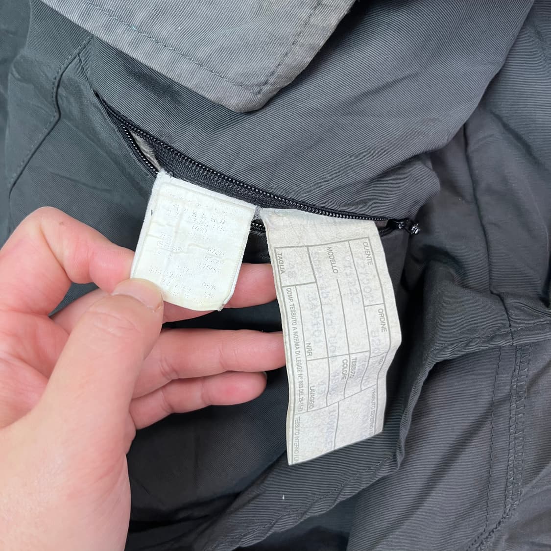 100 알마니 발마칸 나일론 코트 상품이미지8