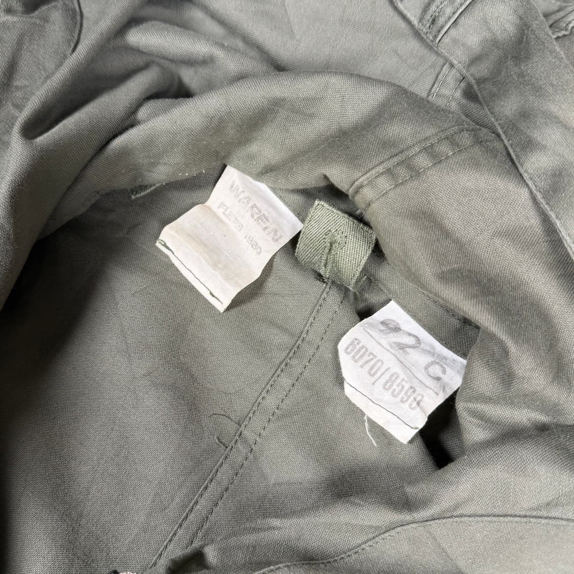 80s M64 프랑스 밀리터리 군복 야상 상품이미지3