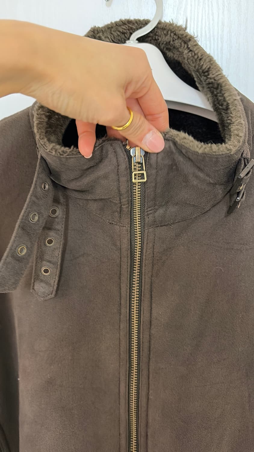 칸사이 무스탕 105사이즈 상품이미지7