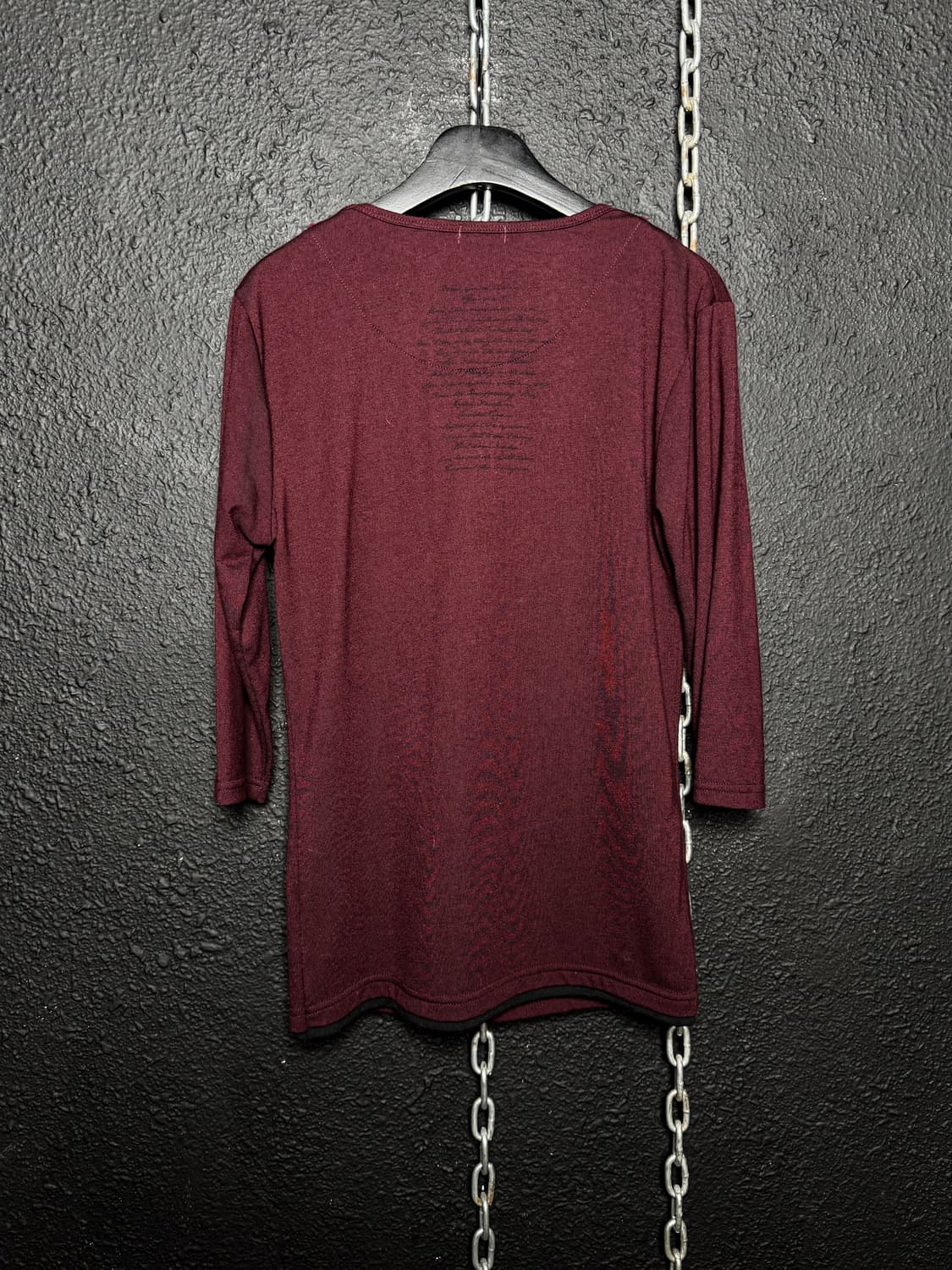 in the attic - Layered 3/4 Sleeve Tshirt 상품이미지9