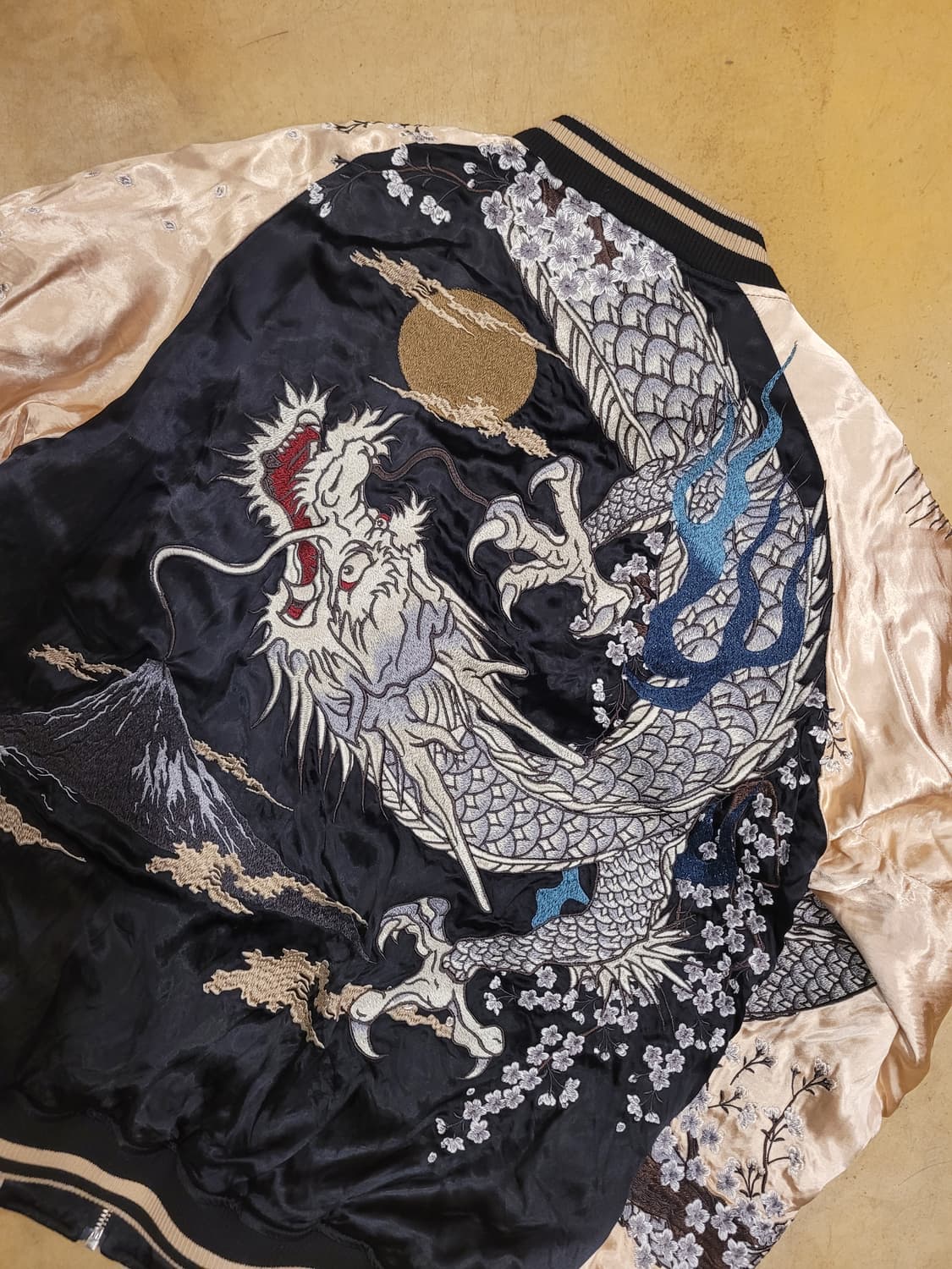 HARAKIRI 용 스카쟌 자켓 리버시블 져지 호시히메  XL XXL 상품이미지2