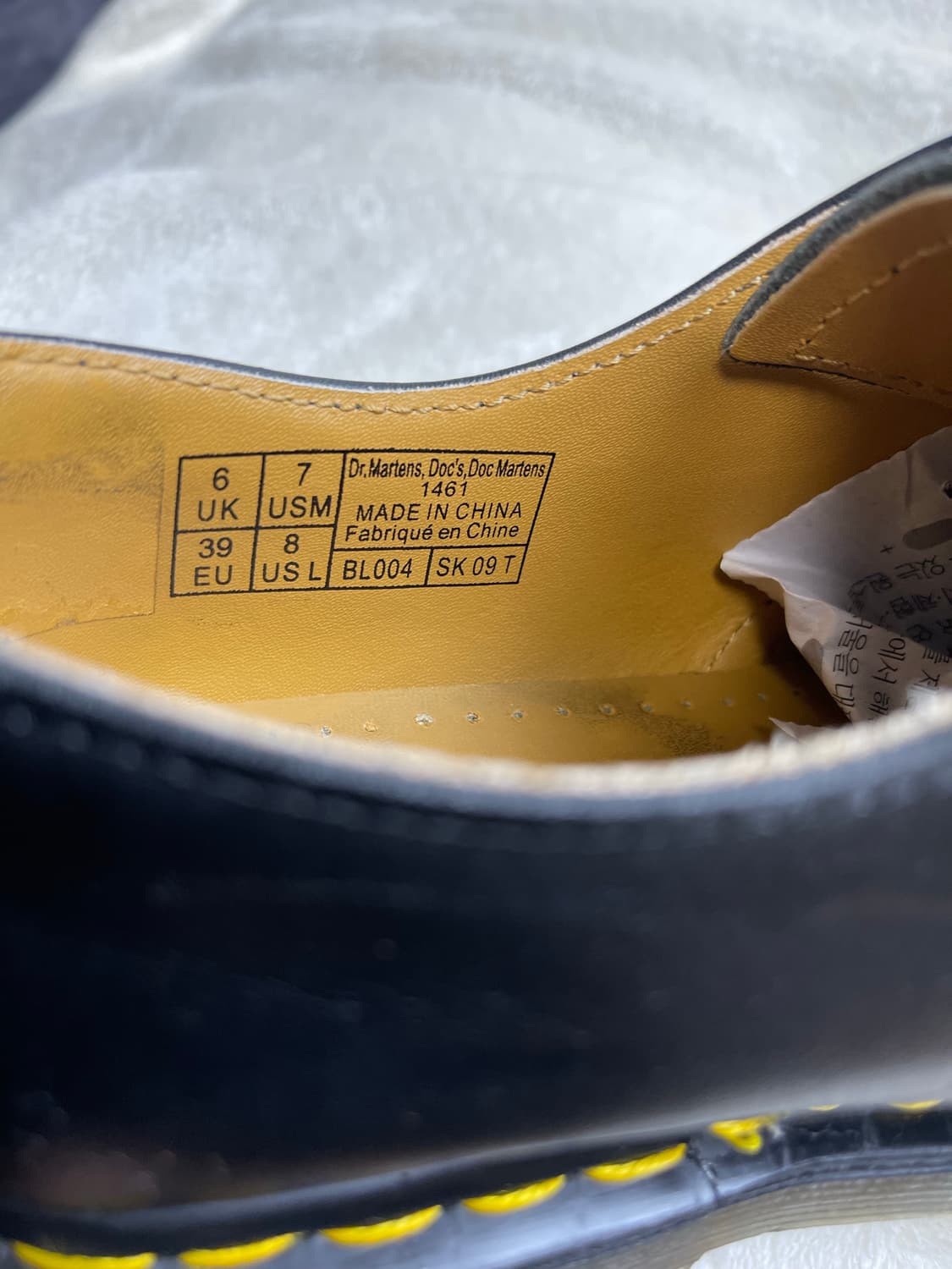 [39] 닥터마틴 1461 나파 || 250-255 상품이미지7