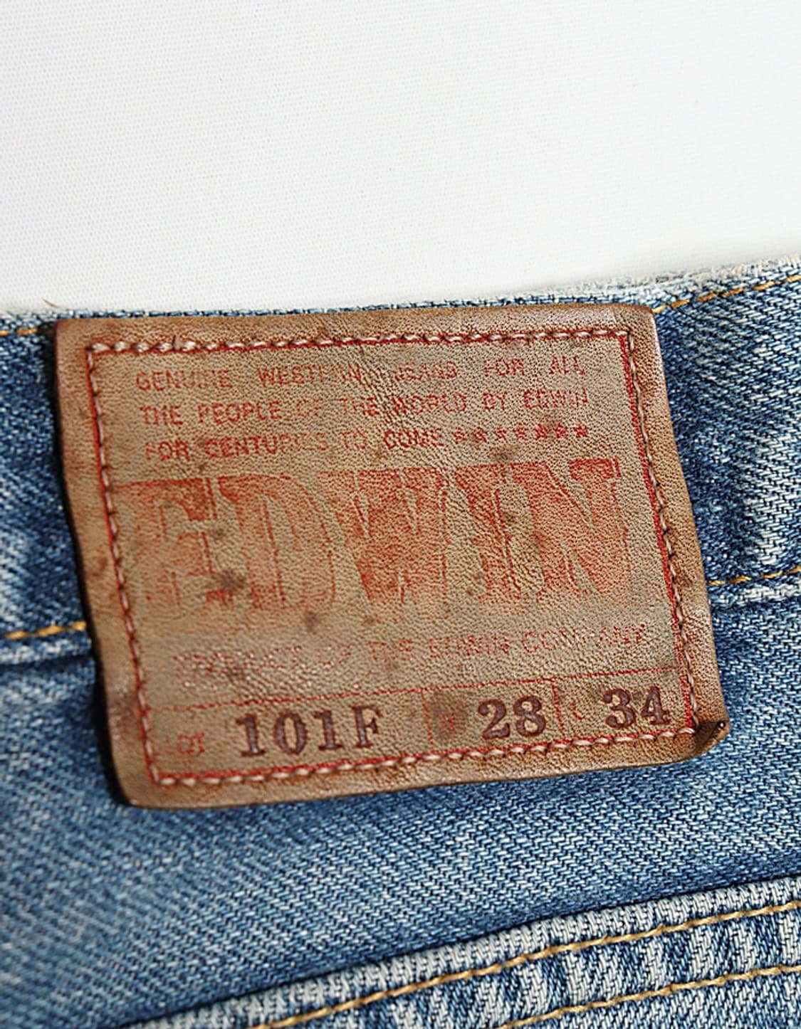 EDWIN 101F Slim Boot-Cut (27) 상품이미지5