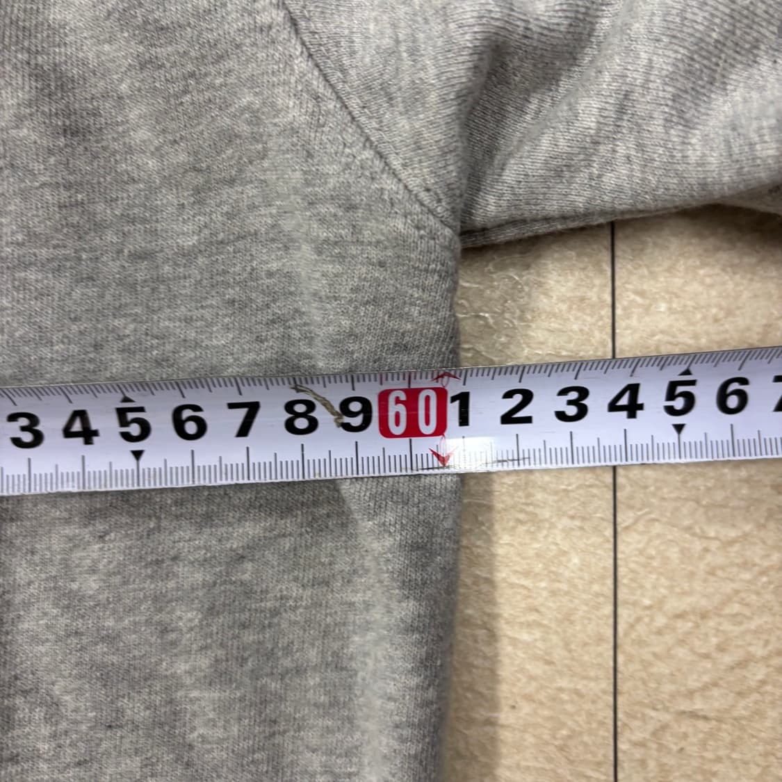 꼼파뇨 그레이 빅로고 후드집업 상품이미지6