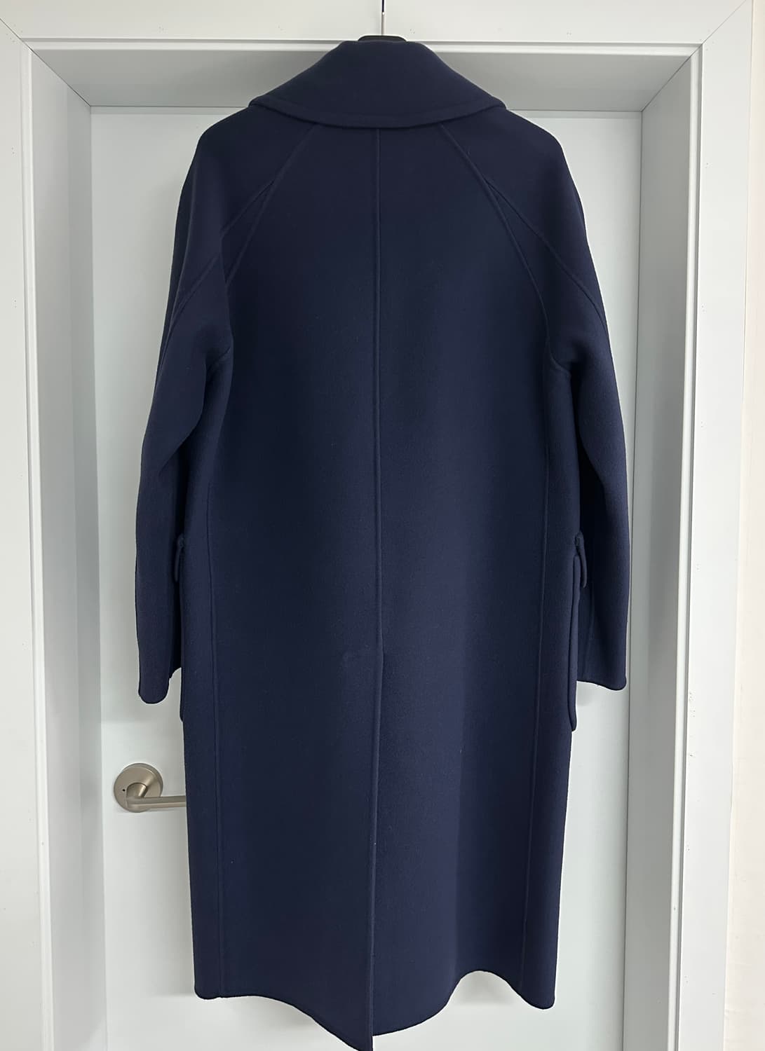 [타임 / TIME] 네이비 롱코트 상품이미지4