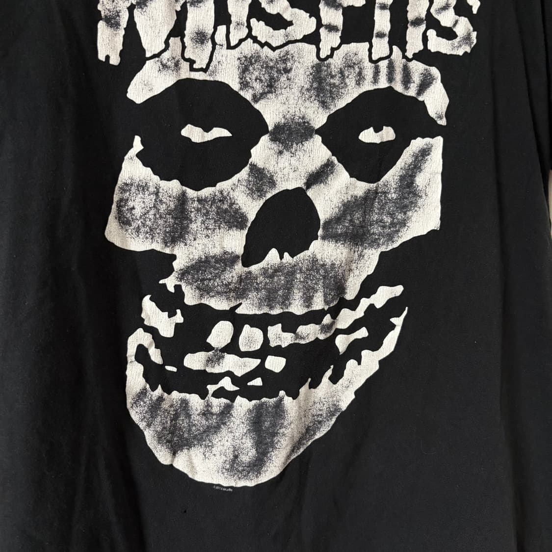 미스핏츠 misfits 크림슨고스트 빈티지 밴드티 L 하드페이딩 상품이미지2