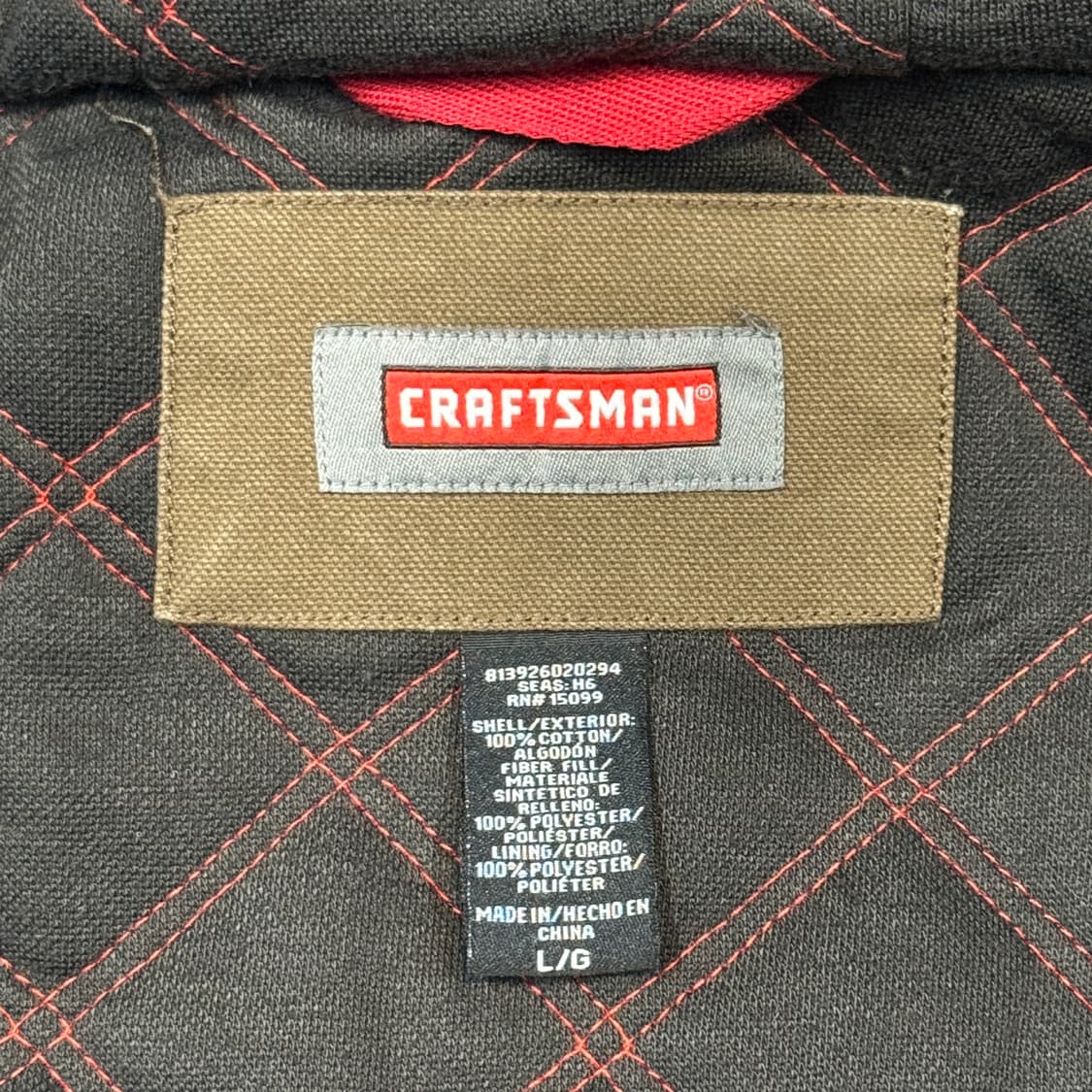 L) 크래프트맨 워크웨어 덕캔버스 액티브 자켓 브라운 상품이미지8