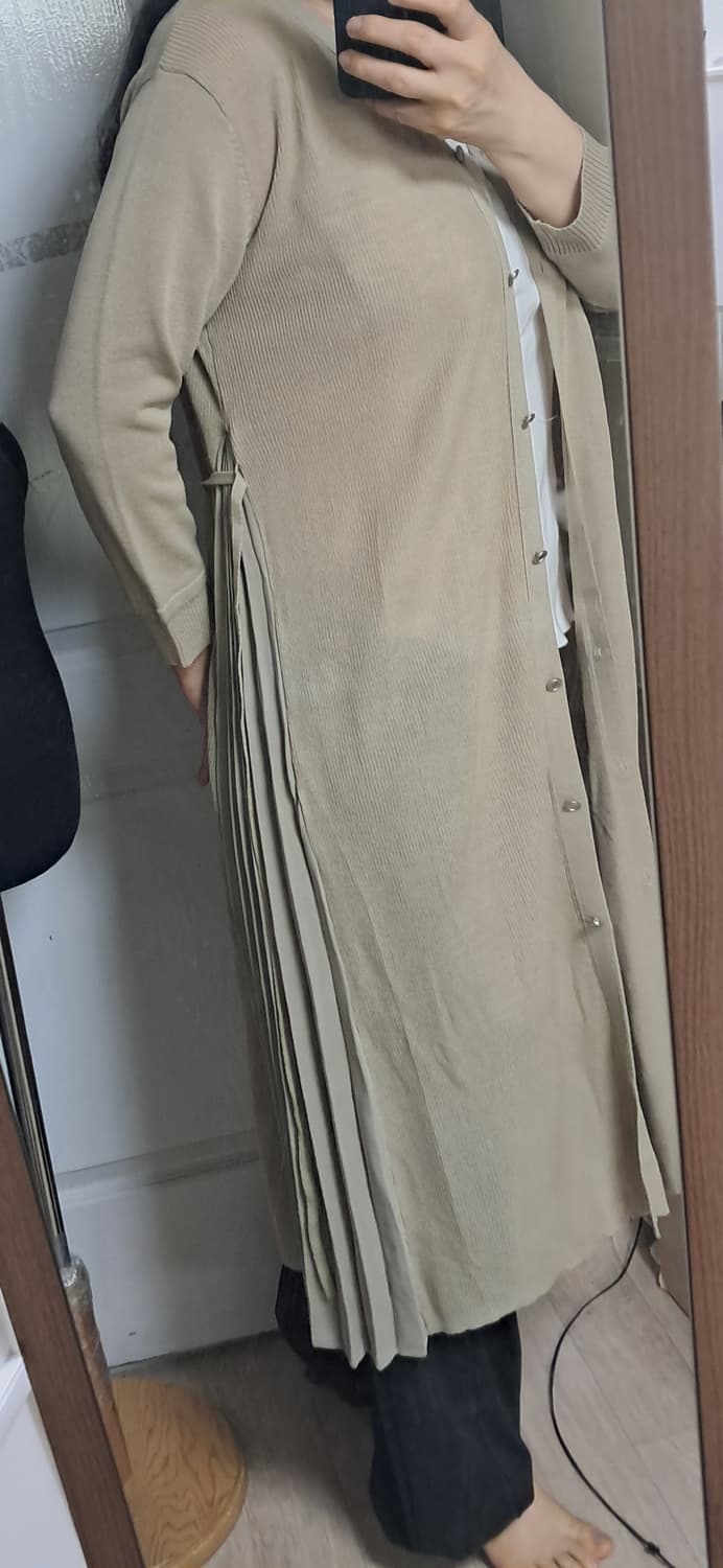 (새제품)나이스클랍 원피스 롱 가디건 Free(22년제품) 상품이미지9