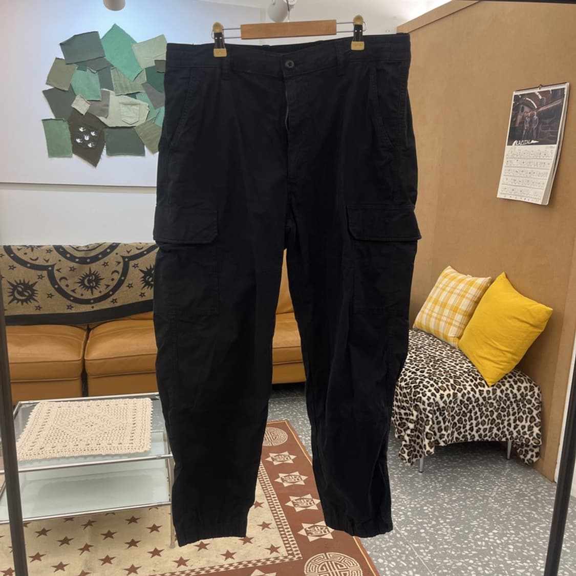 유니클로 빈티지 캐주얼 스트릿 펑크 카고팬츠 L C09805 상품이미지3