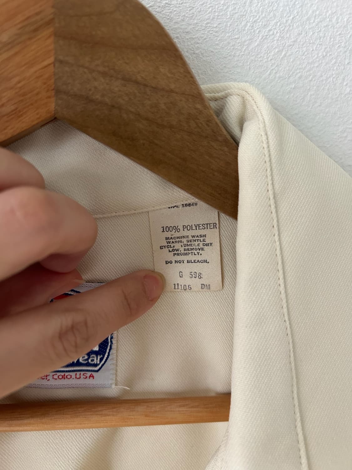 70-80's Miller Western Wear  Shirt. 상품이미지4
