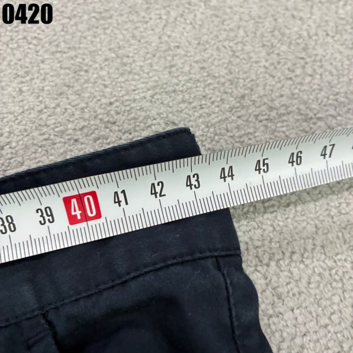 빈폴 네이비 면바지 남성 캐주얼 바지 34 상품이미지4