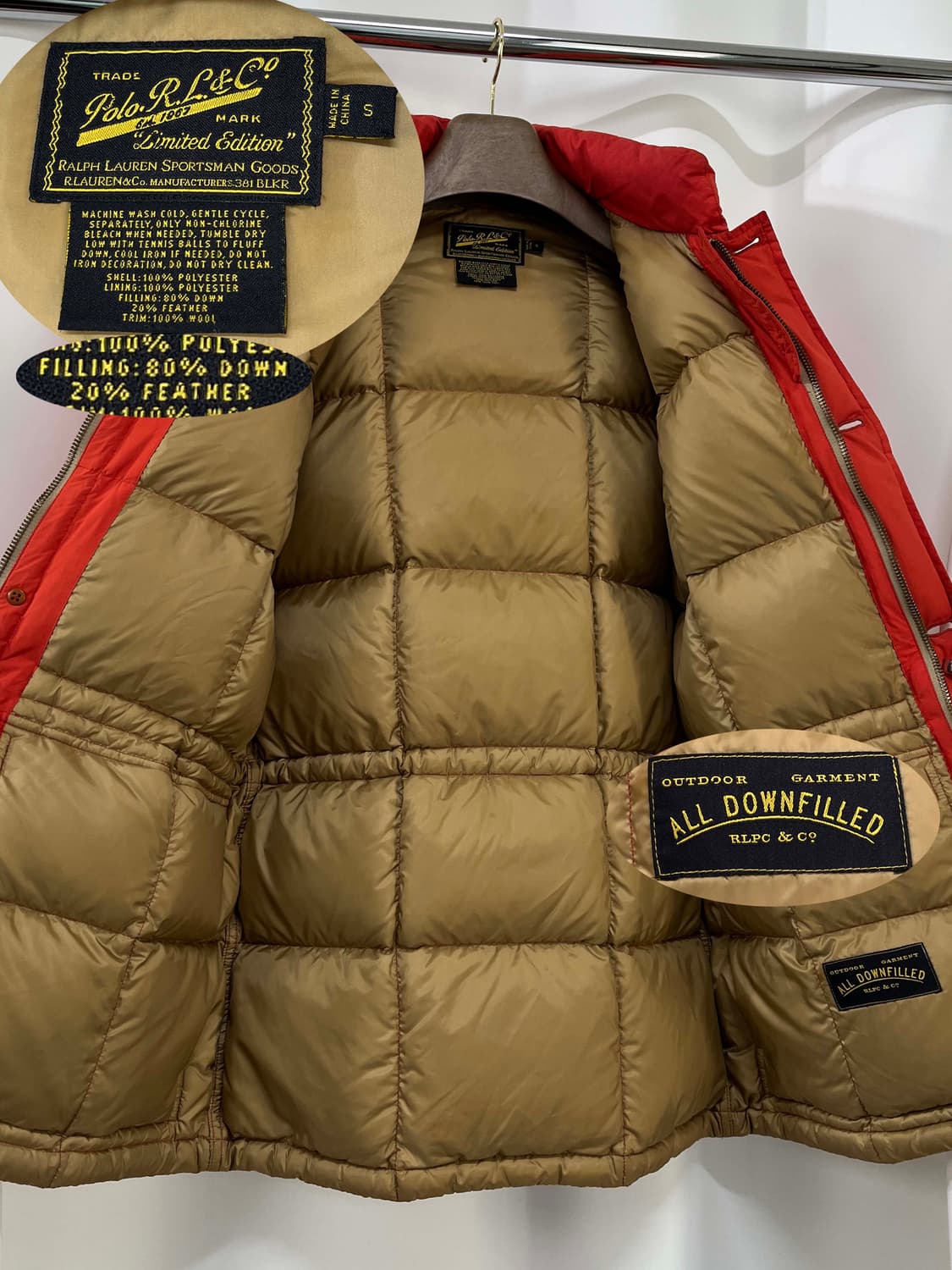 폴로 랄프로렌 유콘 카라코람 플래그 다운파카 패딩 자켓 상품이미지3