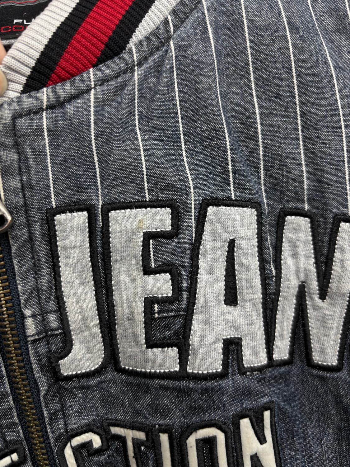 FUBU 푸부 데님 스웻 집업 상품이미지10