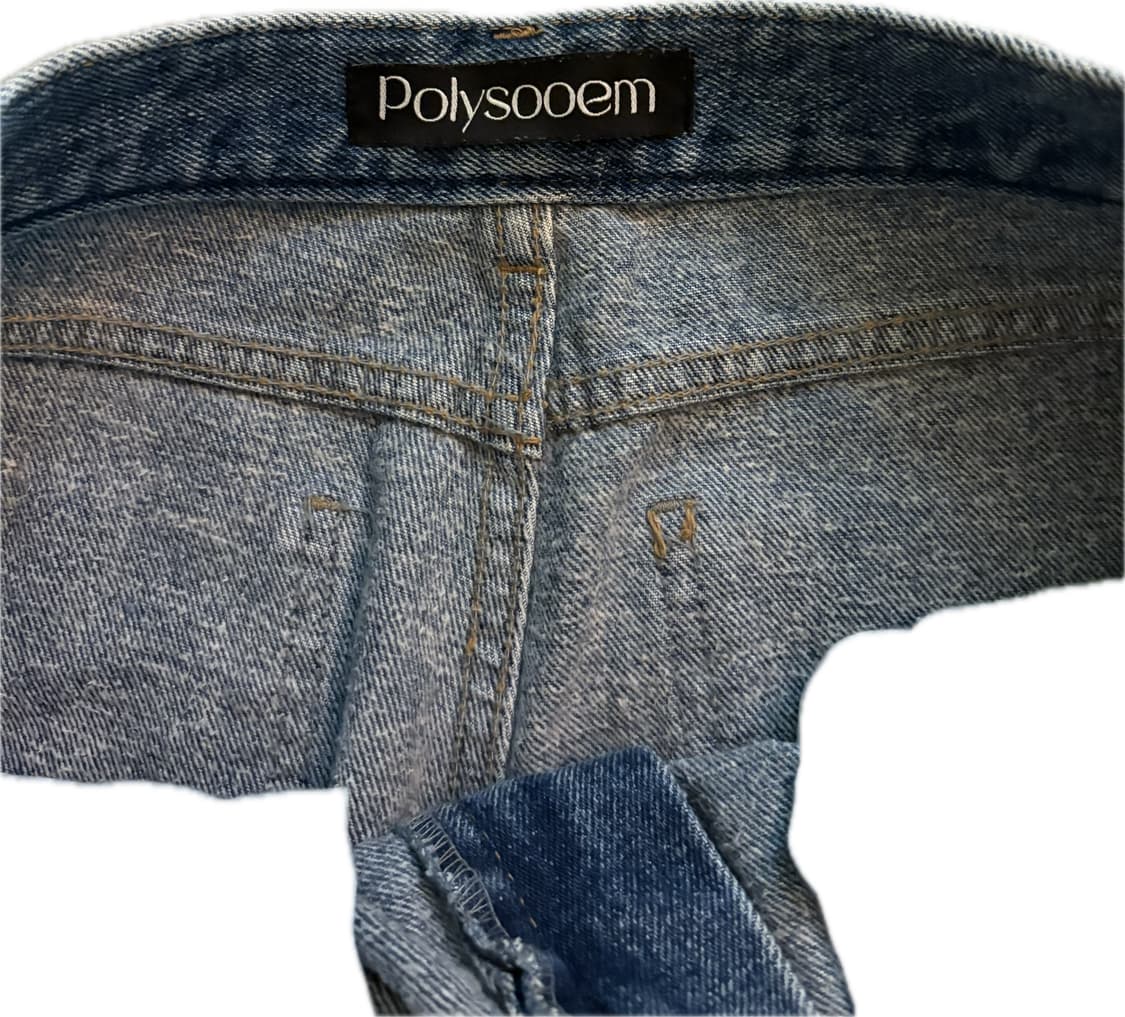 폴리수엠 STUDDED WASHED JEANS (BLUE) 상품이미지3