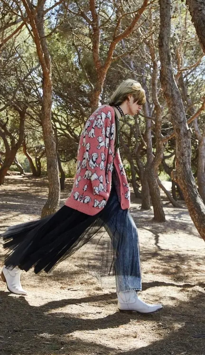 [새상품] 셀린느 22S/S 에이미 도리안 달마시안 강아지 가디건 상품이미지2